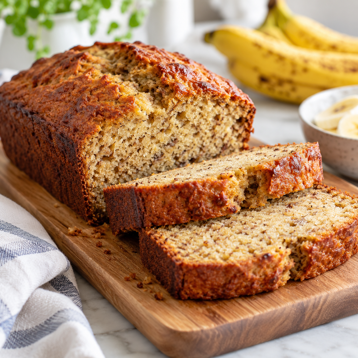 Caribbean-Inspired Banana Brown Sugar Cake