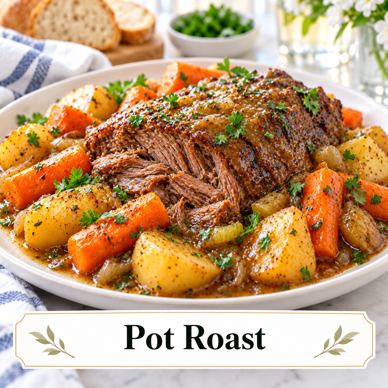 German Sauerbraten-Inspired Pot Roast