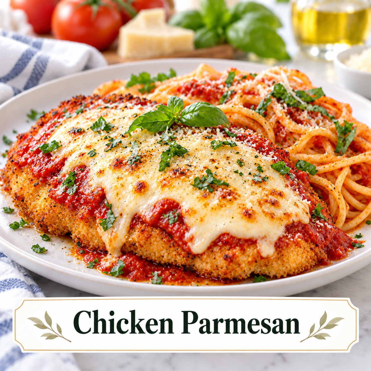 Chicken Parmesan Bake